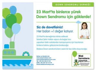 Down Sendromu Derneği: Bizi Havalara Uçurun Down Sendromu Derneği: Bizi Havalara Uçurun