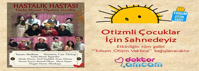Otizmli Çocuklar İçin Sahnedeyiz Otizmli Çocuklar İçin Sahnedeyiz